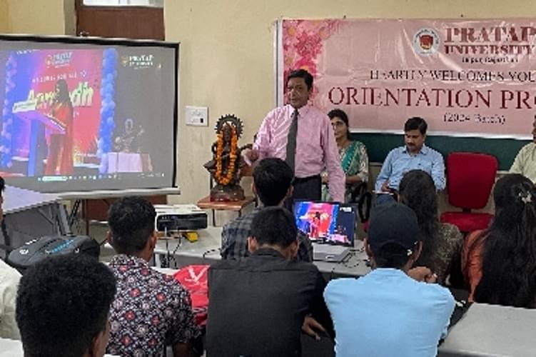 Pratap University Jaipur Orientation ceremony photo 14